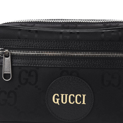Gucci Econyl Nylon Monogram Off The Grid Belt Bag Black 10 of 10