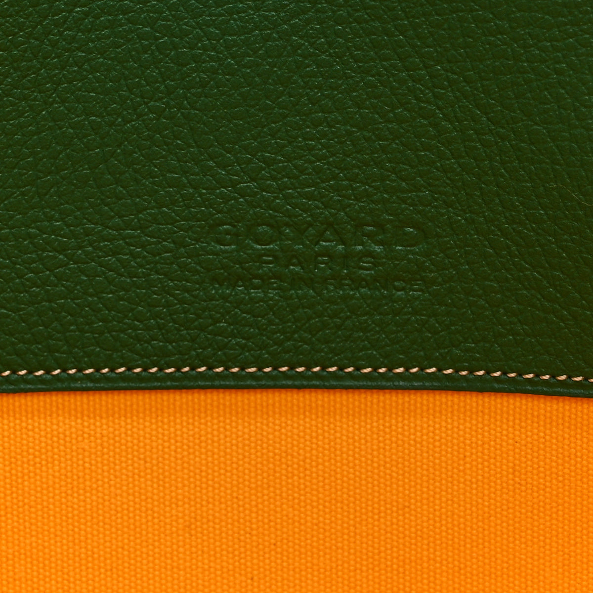 Goyardine Senat Pochette MM Green