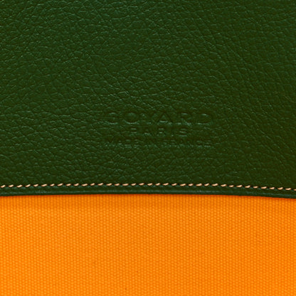 Goyard Goyardine Senat Pochette MM Green 6 of 11