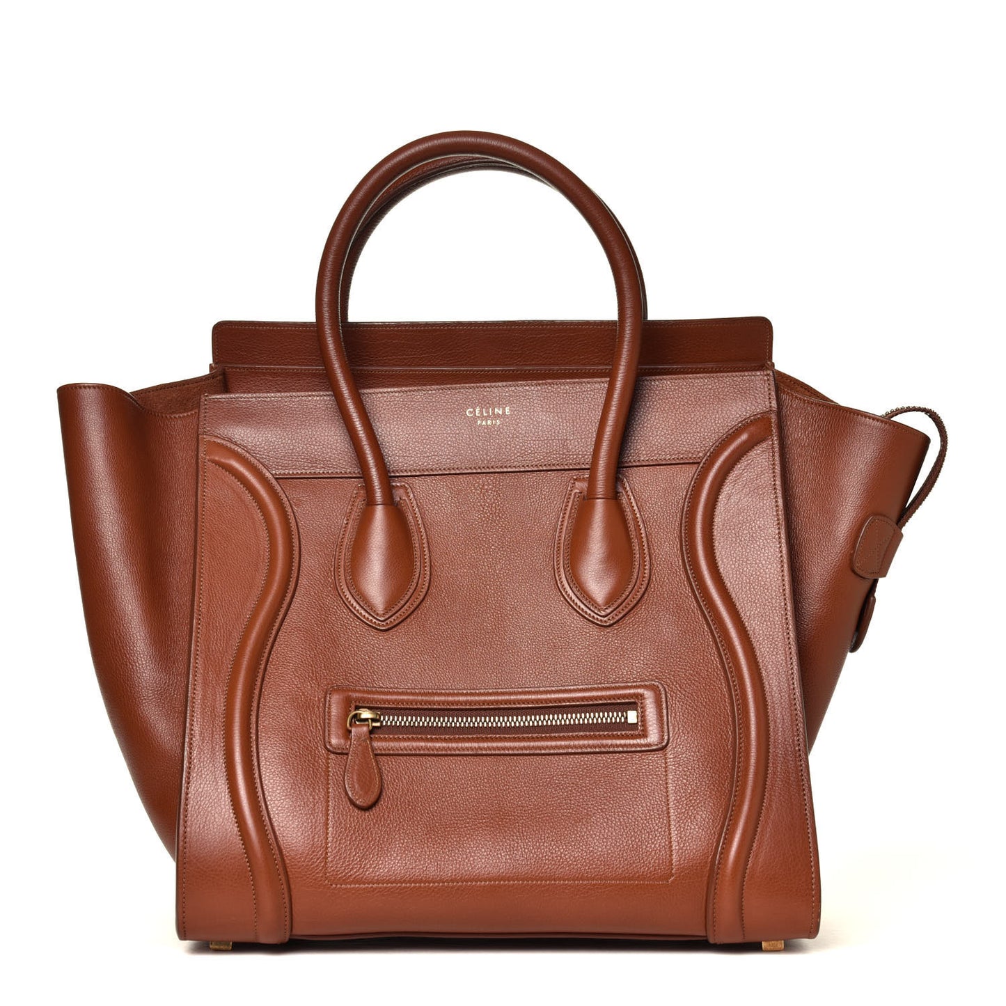 Baby Calfskin Mini Luggage Caramel