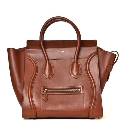 Celine Baby Calfskin Mini Luggage Caramel 1 of 10