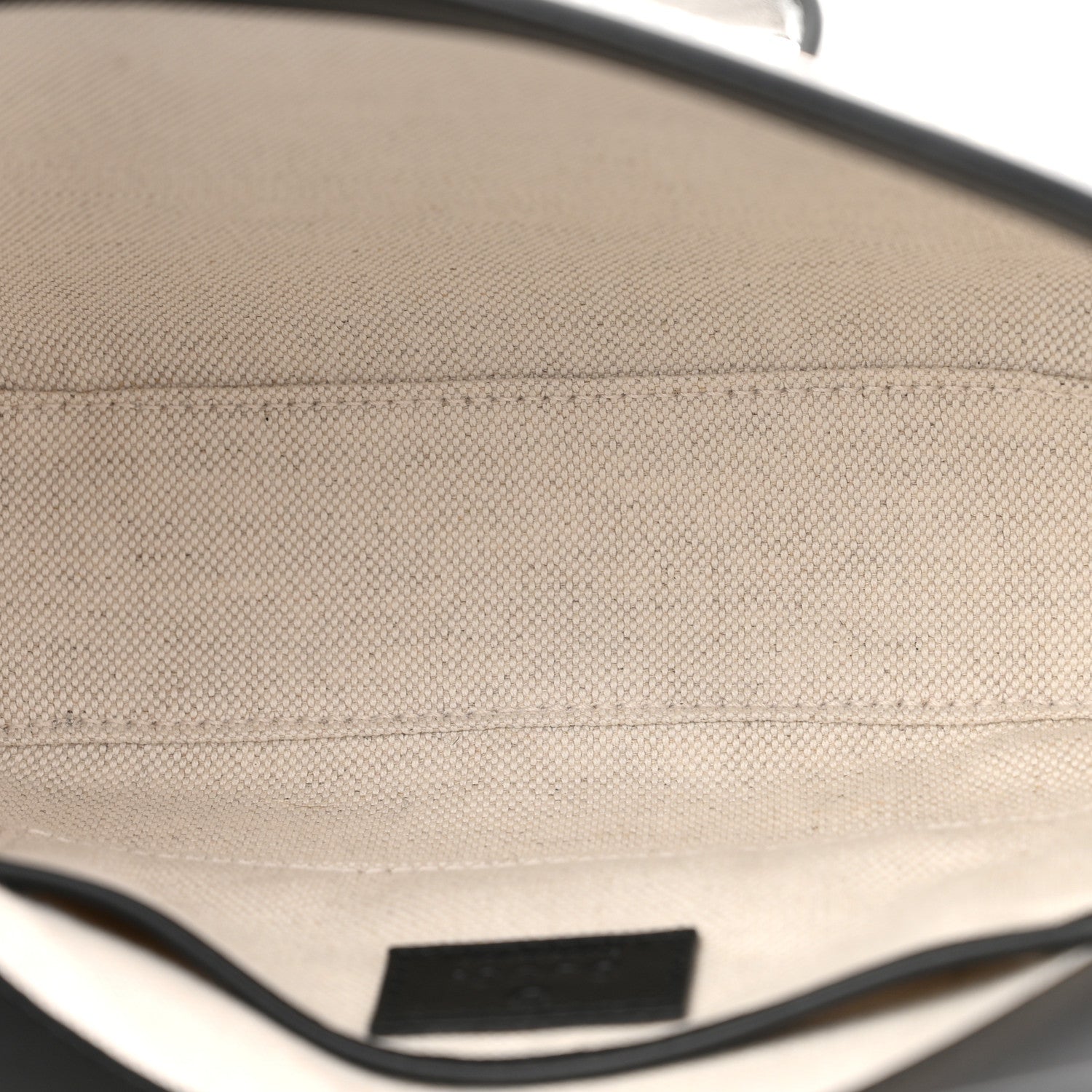 Gucci GG Supreme Monogram Horsebit 1955 Soft Small Shoulder Bag Beige Black 5 of 10