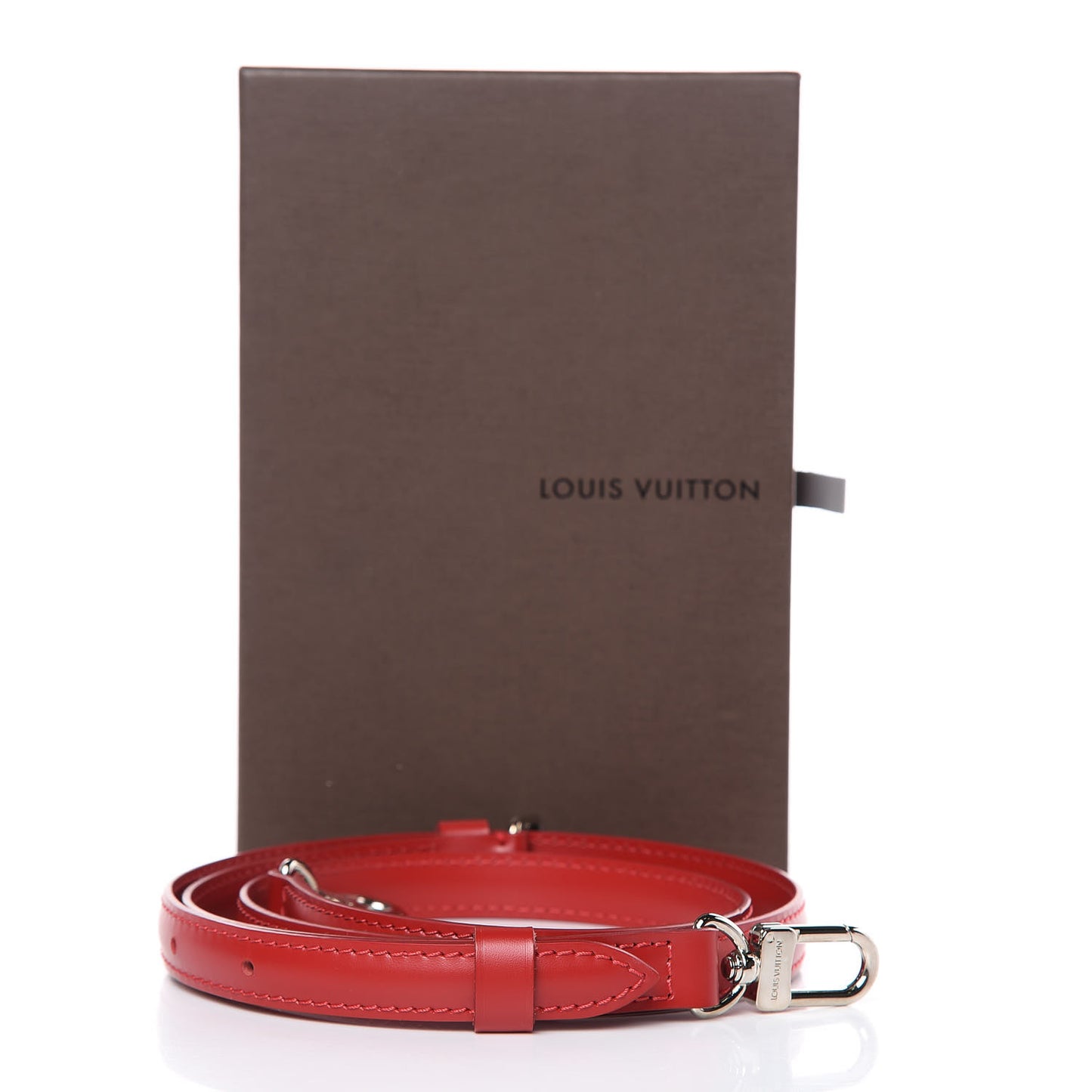 Calfskin 16mm Adjustable Shoulder Strap Red