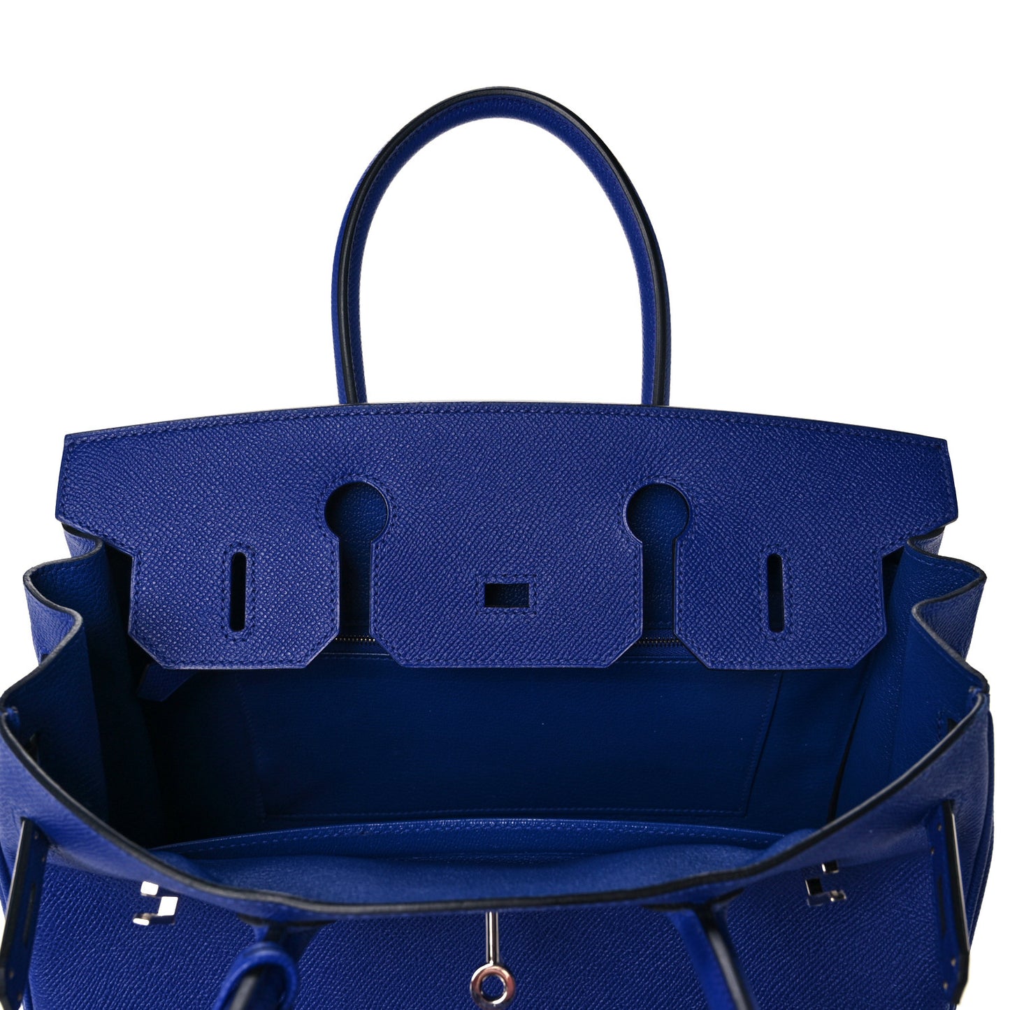 Epsom Birkin 30 Bleu Electrique