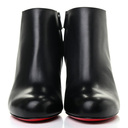 Christian Louboutin Calfskin Belle 85 Ankle Boots 38 Black 2 of 7