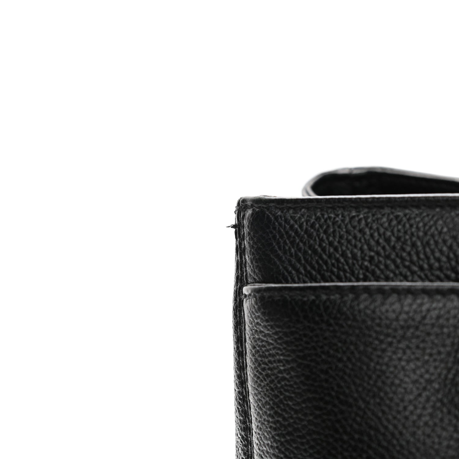 Chanel Calfskin Cerf Executive Shopper Tote Black 11 of 11