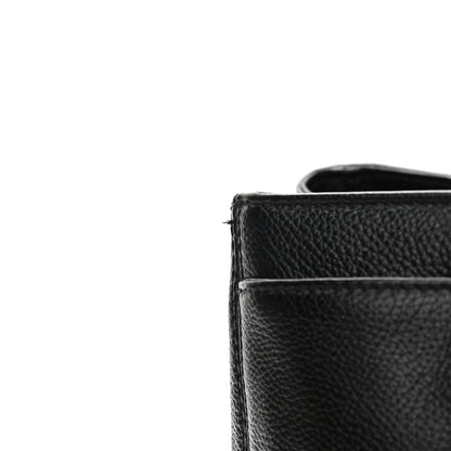 Chanel Calfskin Cerf Executive Shopper Tote Black 11 of 11