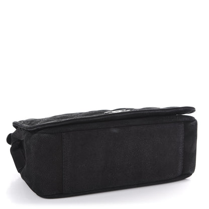 Chanel Iridescent Caviar Large Flap Black 4 of 10