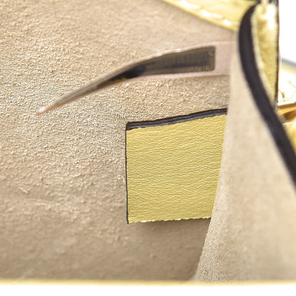 Chloe Calfskin Suede Small Nile Bracelet Bag Lemonade 7 of 7