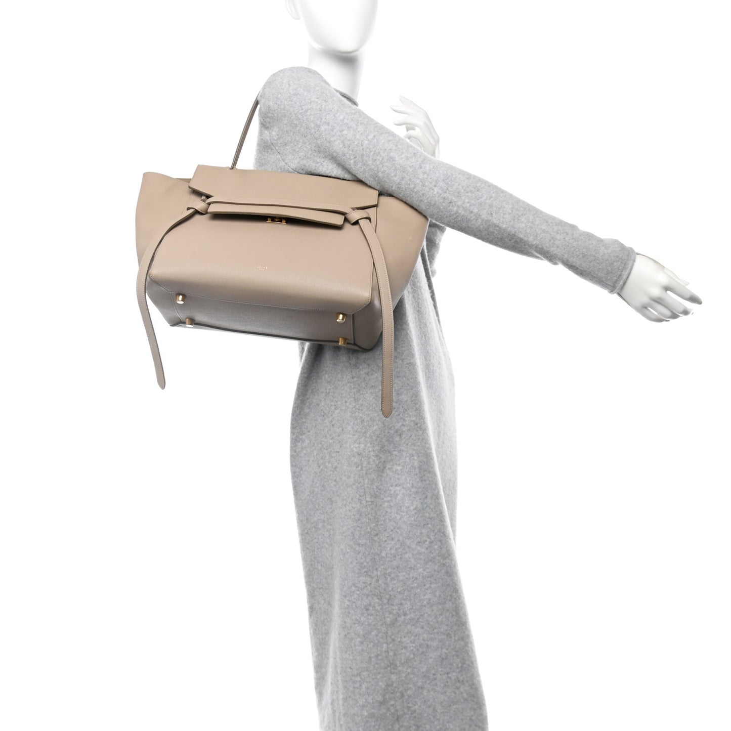 Grained Calfskin Small Belt Bag Dune