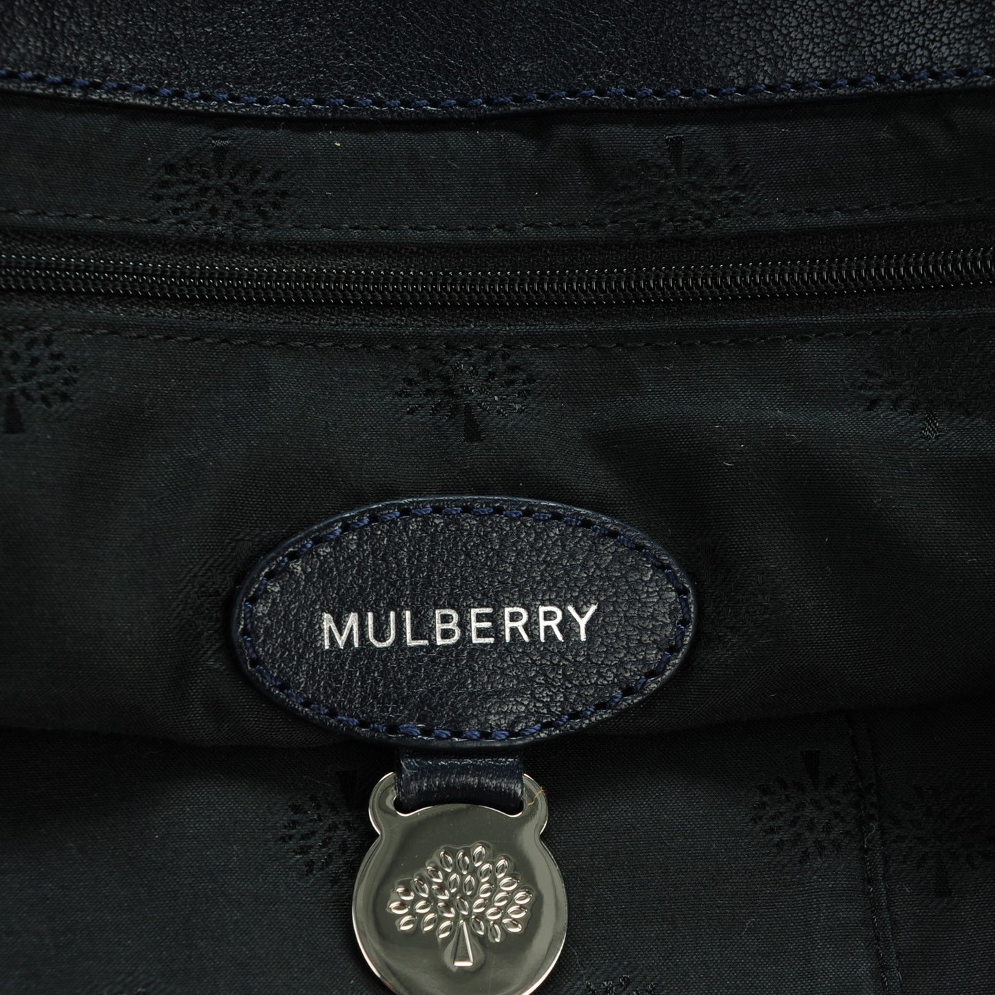 Polished Buffalo Medium Alexa Midnight Blue