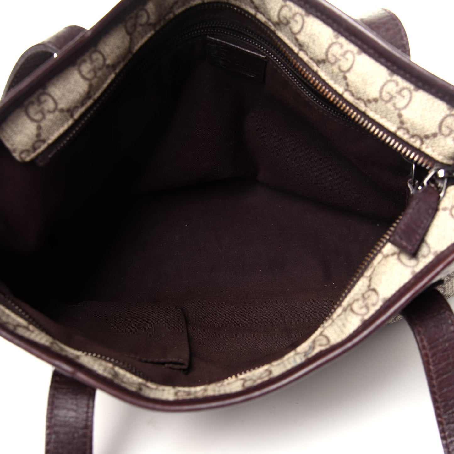 GG Plus Monogram Small Joy Tote Dark Brown