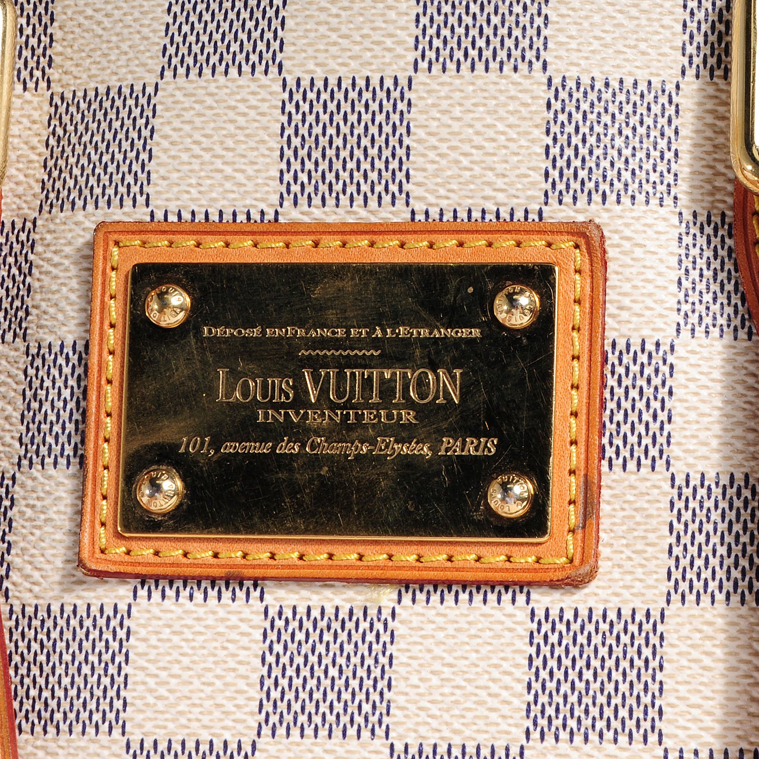 Louis Vuitton Damier Azur Hampstead PM 5 of 10