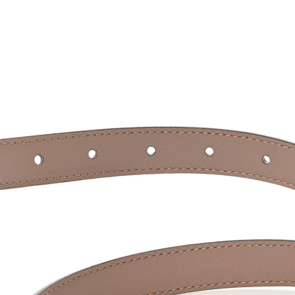 Gucci Calfskin Double G 20mm Belt 85 34 Porcelain Rose 6 of 8