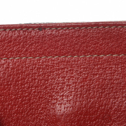 Gucci GG Monogram Web Double Pocket Belt Bag Navy Red 7 of 10
