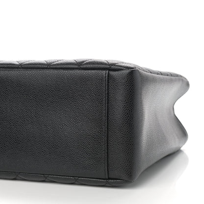 Chanel Caviar Quilted Grand Shopping Tote GST Black 10 of 11