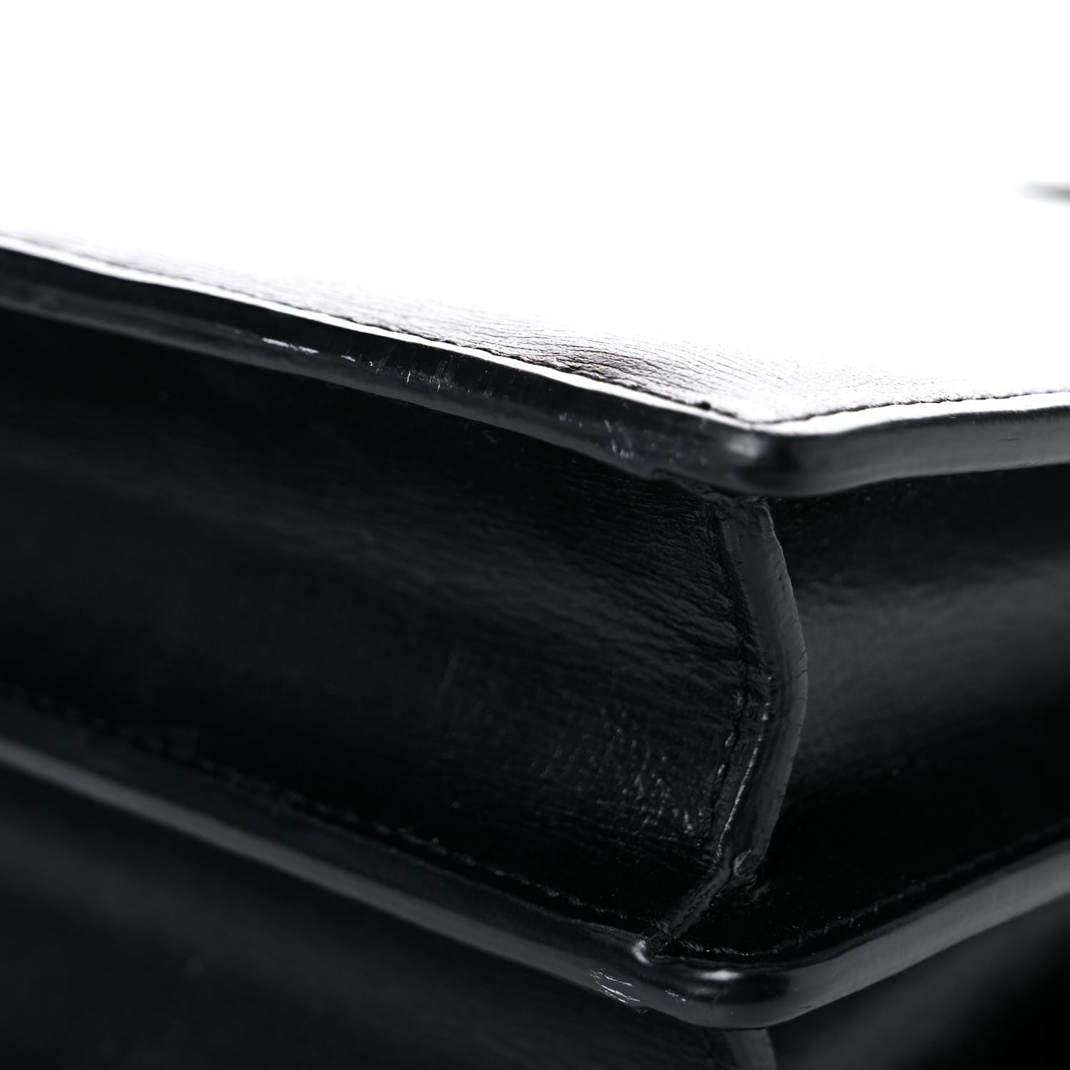 Saint Laurent Calfskin Medium Monogram Sunset Black 11 of 18