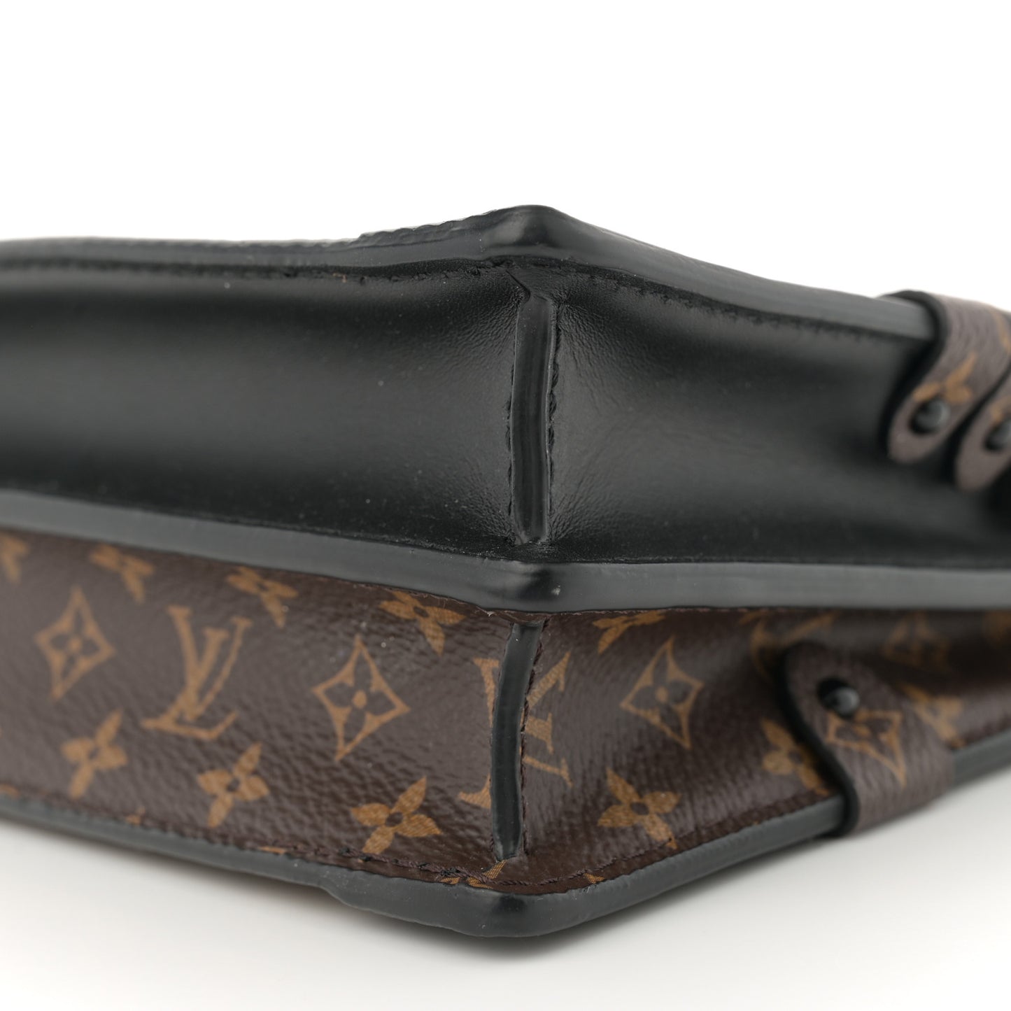 Reverse Monogram Trunk Clutch