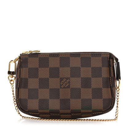 Louis Vuitton Damier Ebene Mini Pochette Accessories 1 of 7