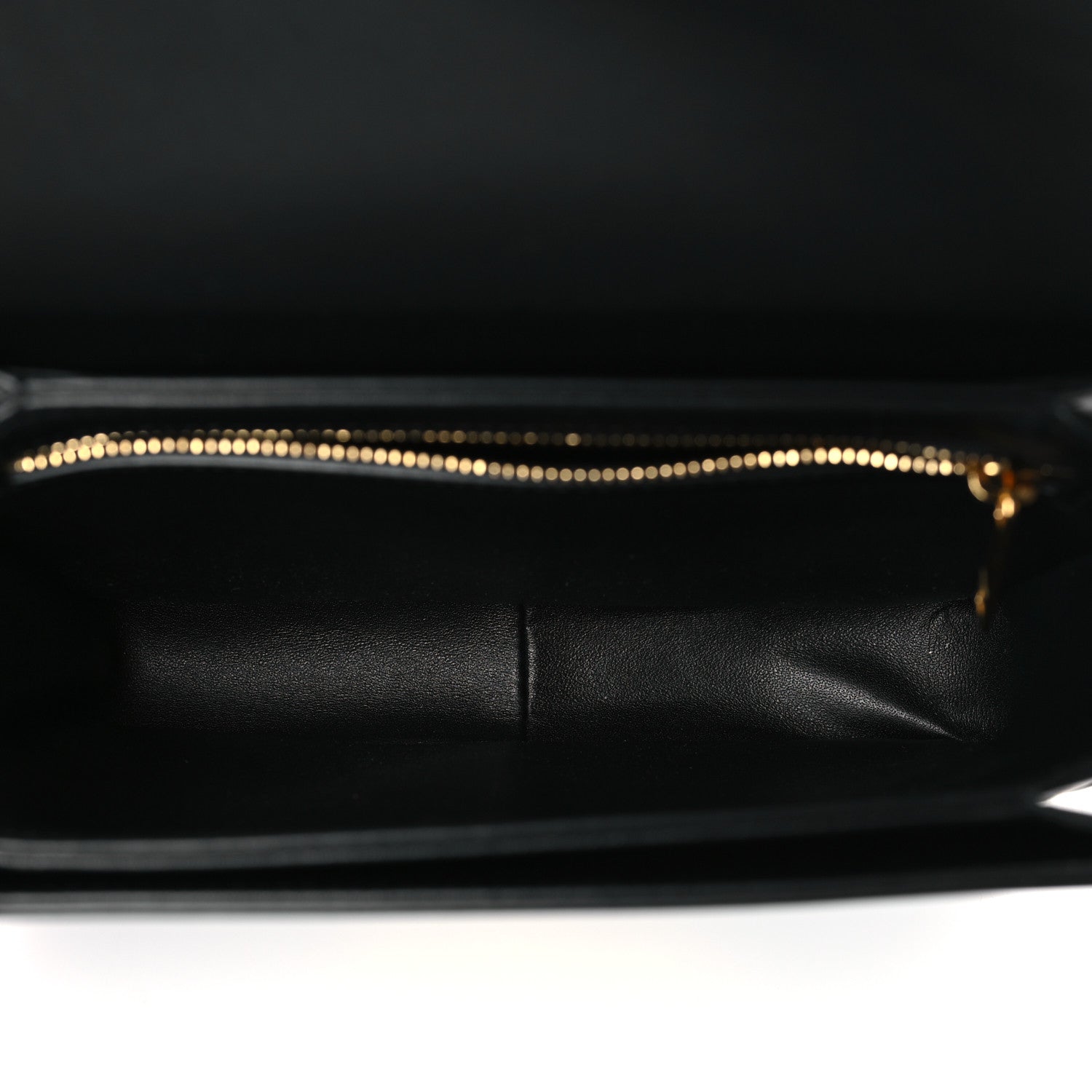 Celine Shiny Calfskin Teen Triomphe Black 5 of 9