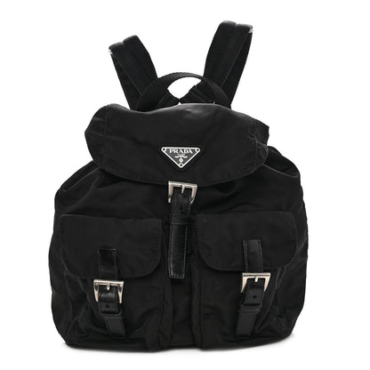 Prada Nylon Vela Small Backpack Black 1 of 9