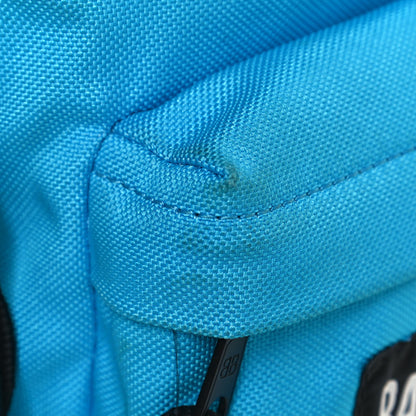 Balenciaga Recycled Casual Nylon Mini Oversized Backpack Cyclades Blue 13 of 14