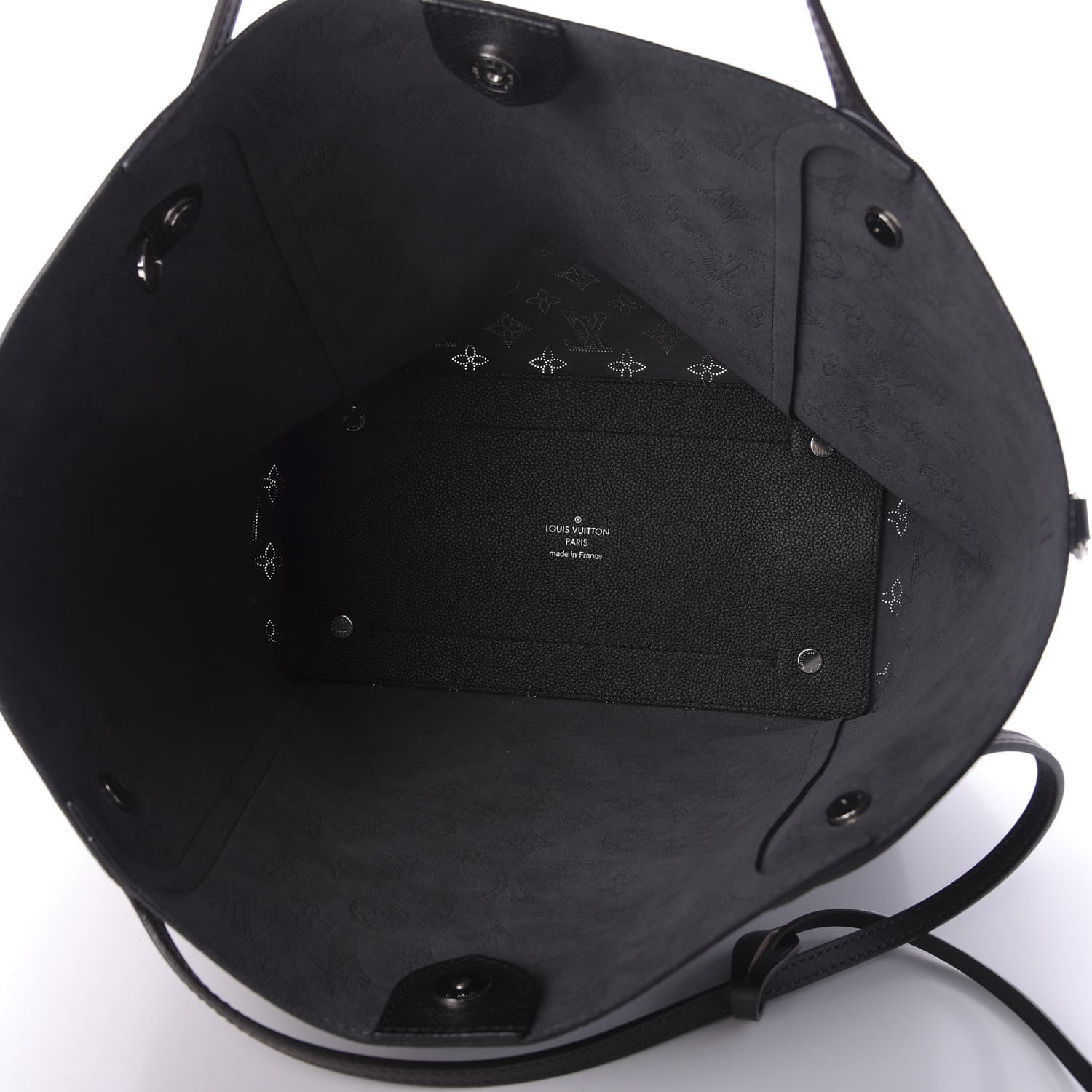 Louis Vuitton Mahina Hina MM Black 5 of 9