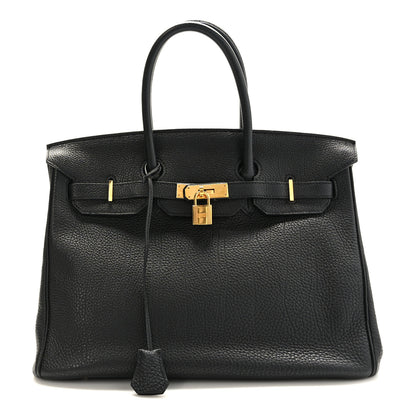 Hermes Togo Birkin 35 Black 1 of 11