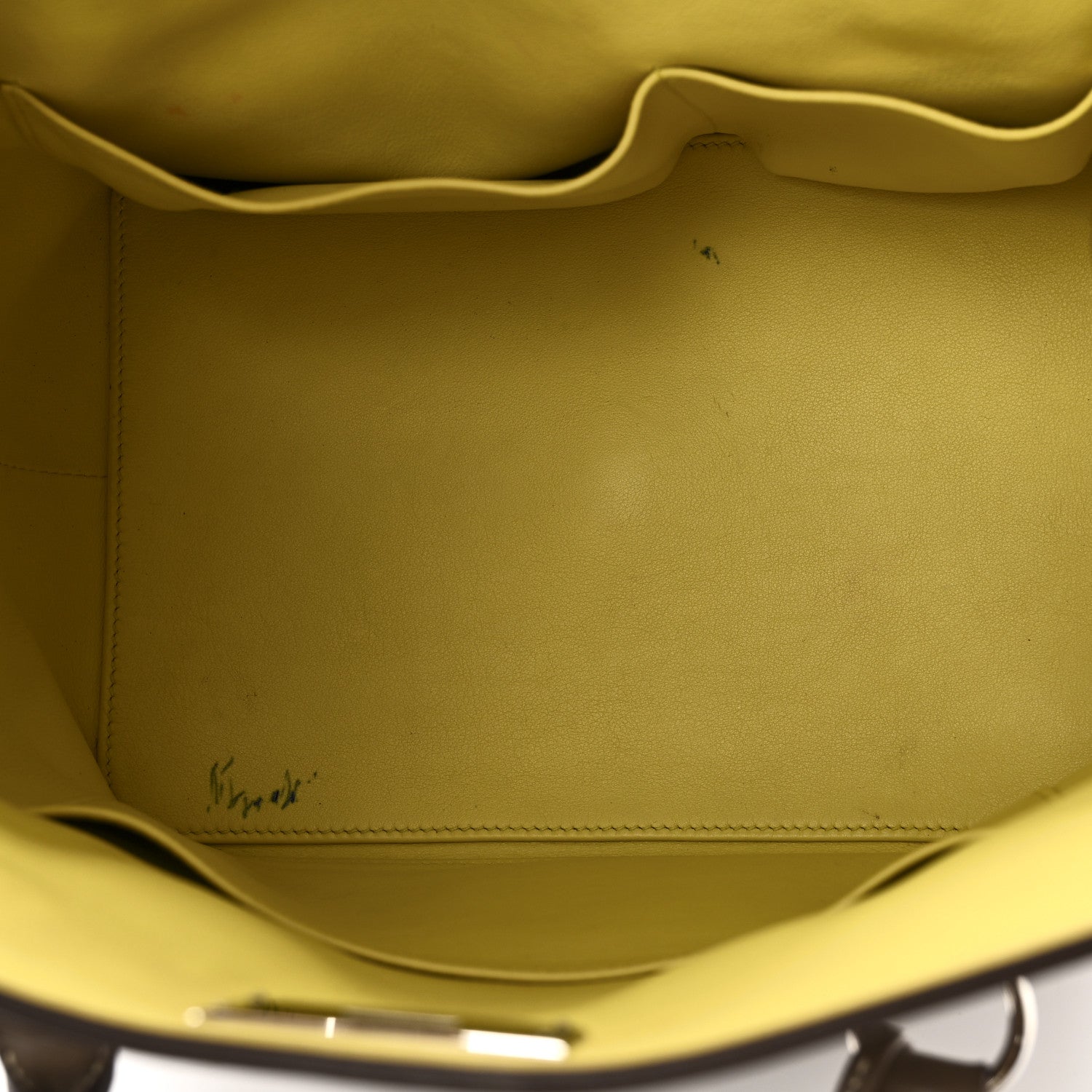 Hermes Swift Verso Toolbox 26 Etoupe Lime 5 of 11
