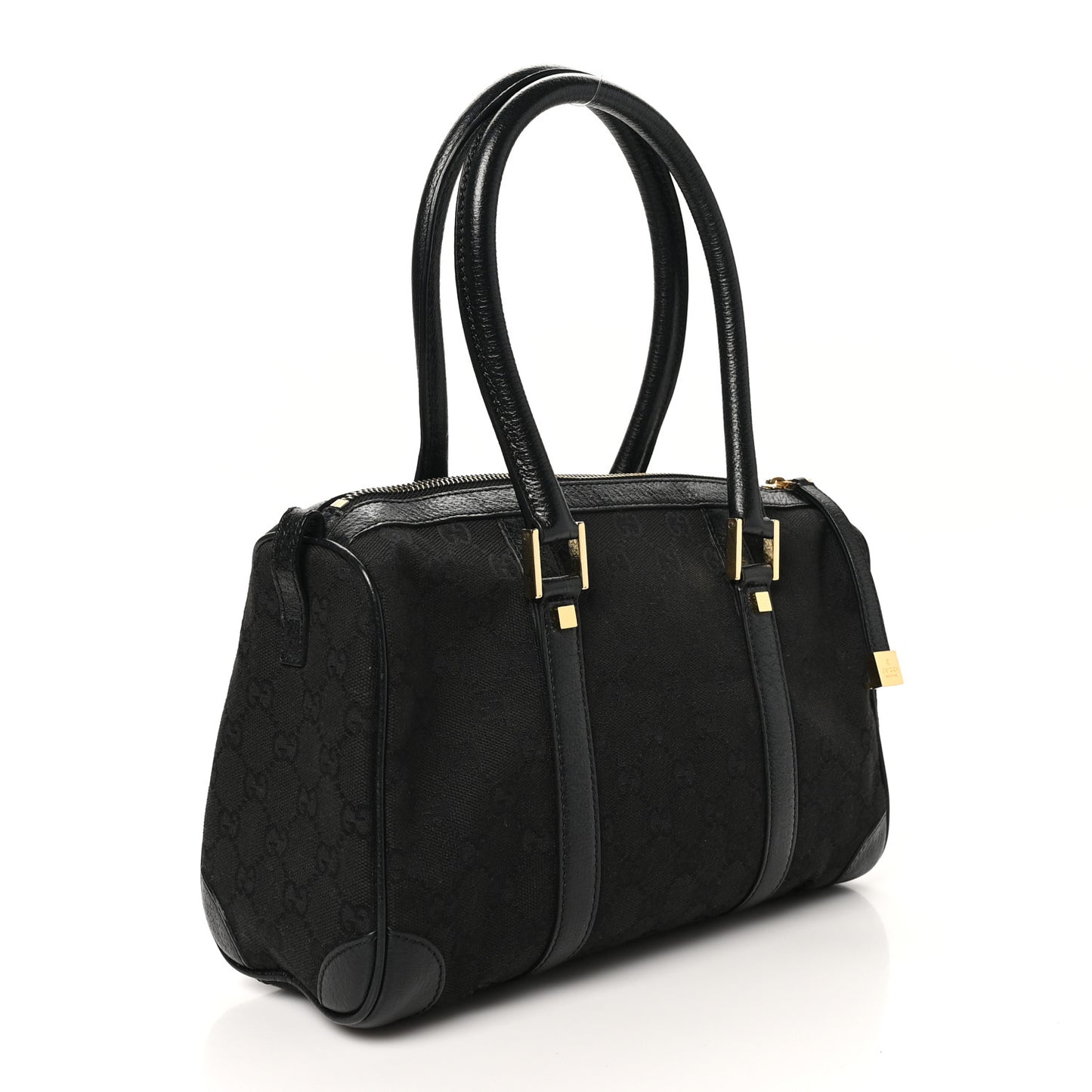 Monogram Boston Bag Black