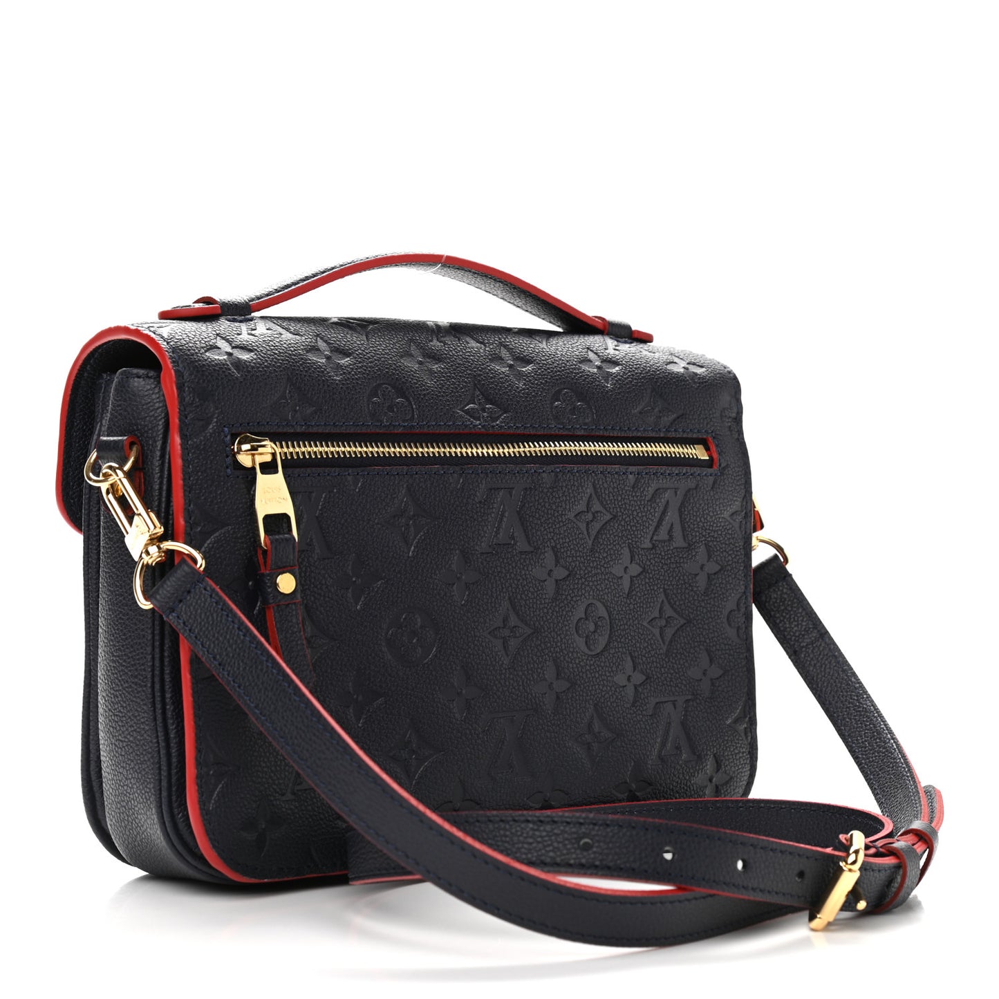 Empreinte Pochette Metis Marine Rouge