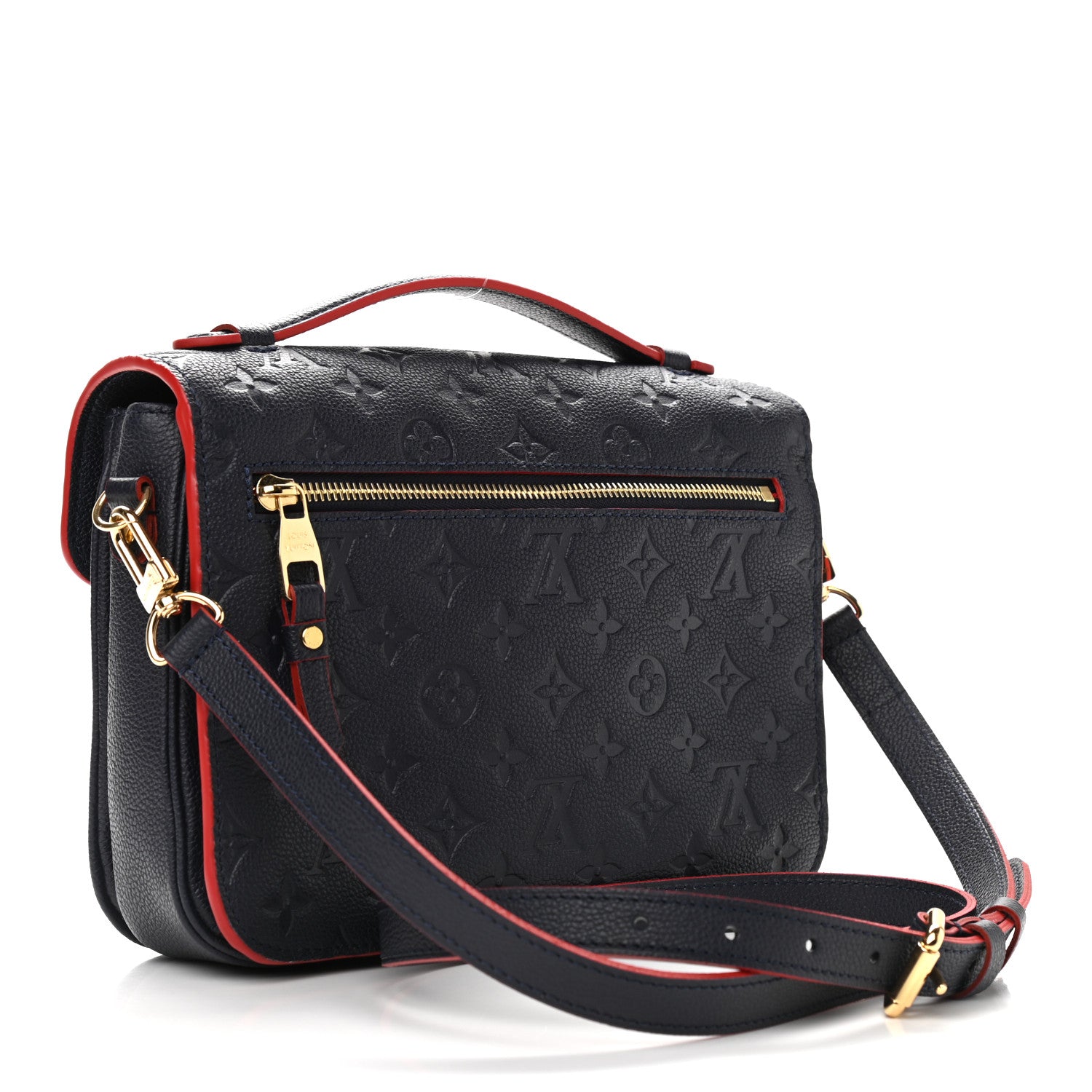 Louis Vuitton Empreinte Pochette Metis Marine Rouge 3 of 8