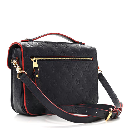 Louis Vuitton Empreinte Pochette Metis Marine Rouge 3 of 8