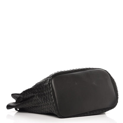 Bottega Veneta Nappa Intrecciato Bucket Bag Nero Black 4 of 11