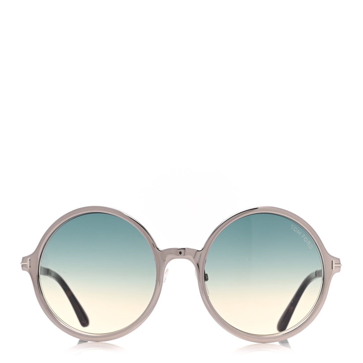 Round Ava 02 Sunglasses TF572 Silver
