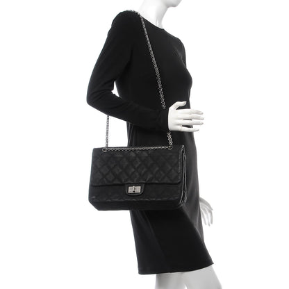 Chanel Iridescent Caviar Quilted 2.55 Reissue 227 Flap Black 2 of 12