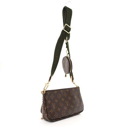 Louis Vuitton Monogram Multi Pochette Accessories Kaki 3 of 10