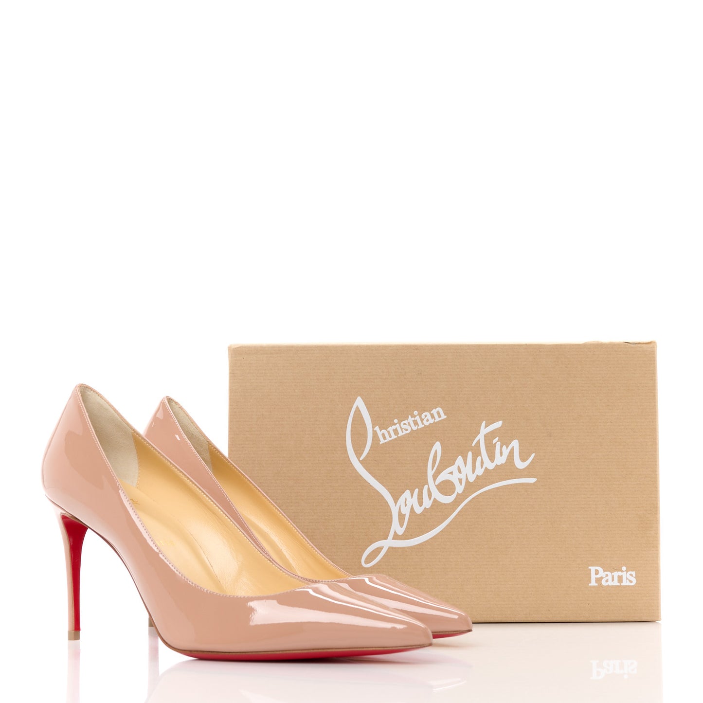 Patent Kate 85 Pumps 39 Nude
