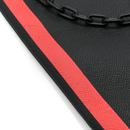 Louis Vuitton Taiga Rainbow Pochette A4 Black 8 of 9