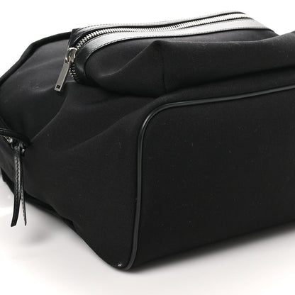 Saint Laurent Canvas City Backpack Black 8 of 9