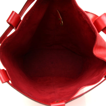 Louis Vuitton Epi Randonnee PM Castillan Red 5 of 26