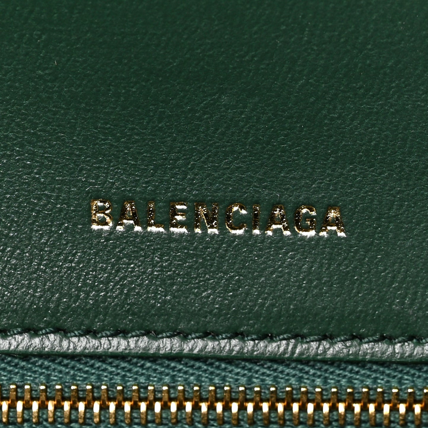 Shiny Calfskin Crocodile Embossed Small Hourglass Top Handle Bag Forest Green