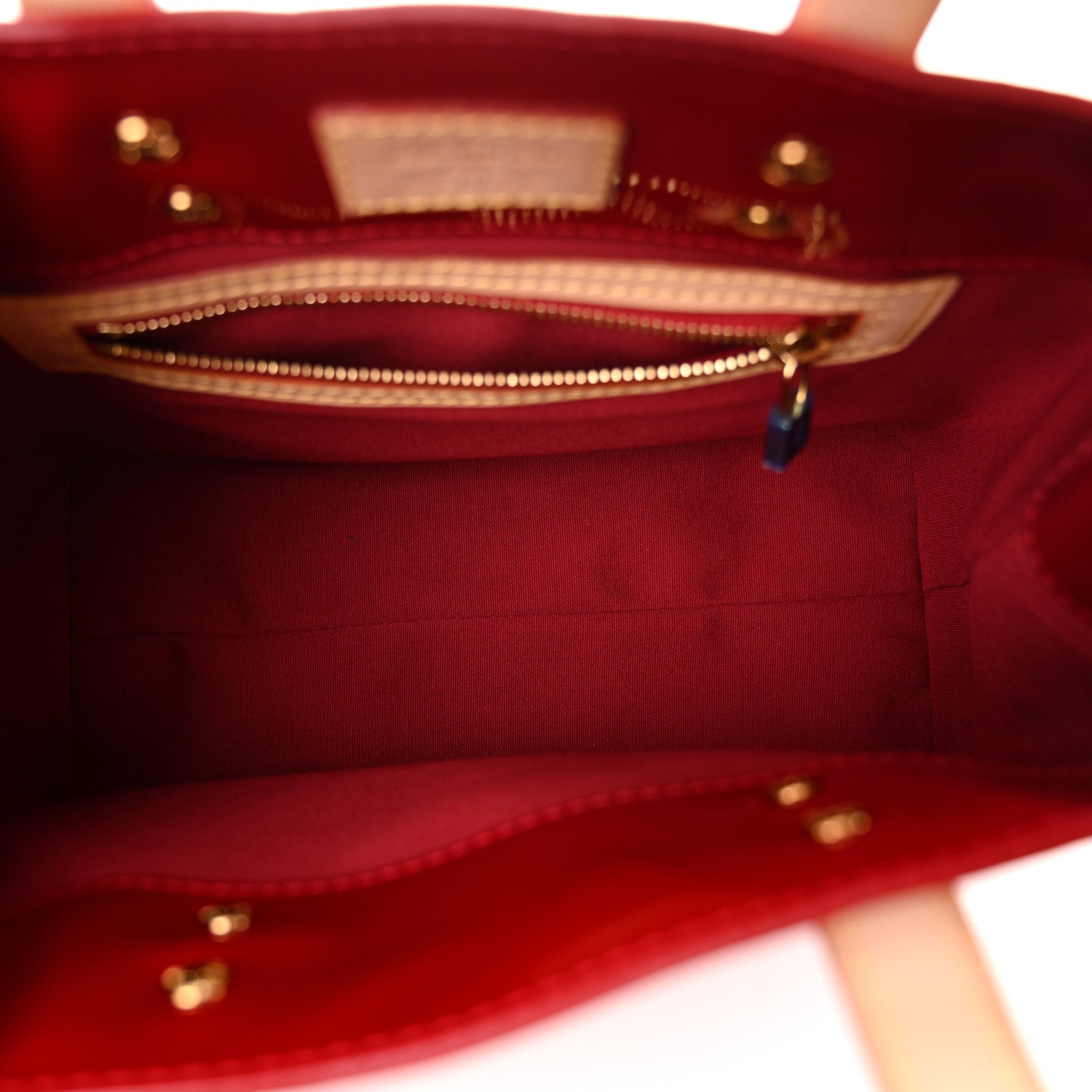 Louis Vuitton Vernis Reade PM Rouge 5 of 9