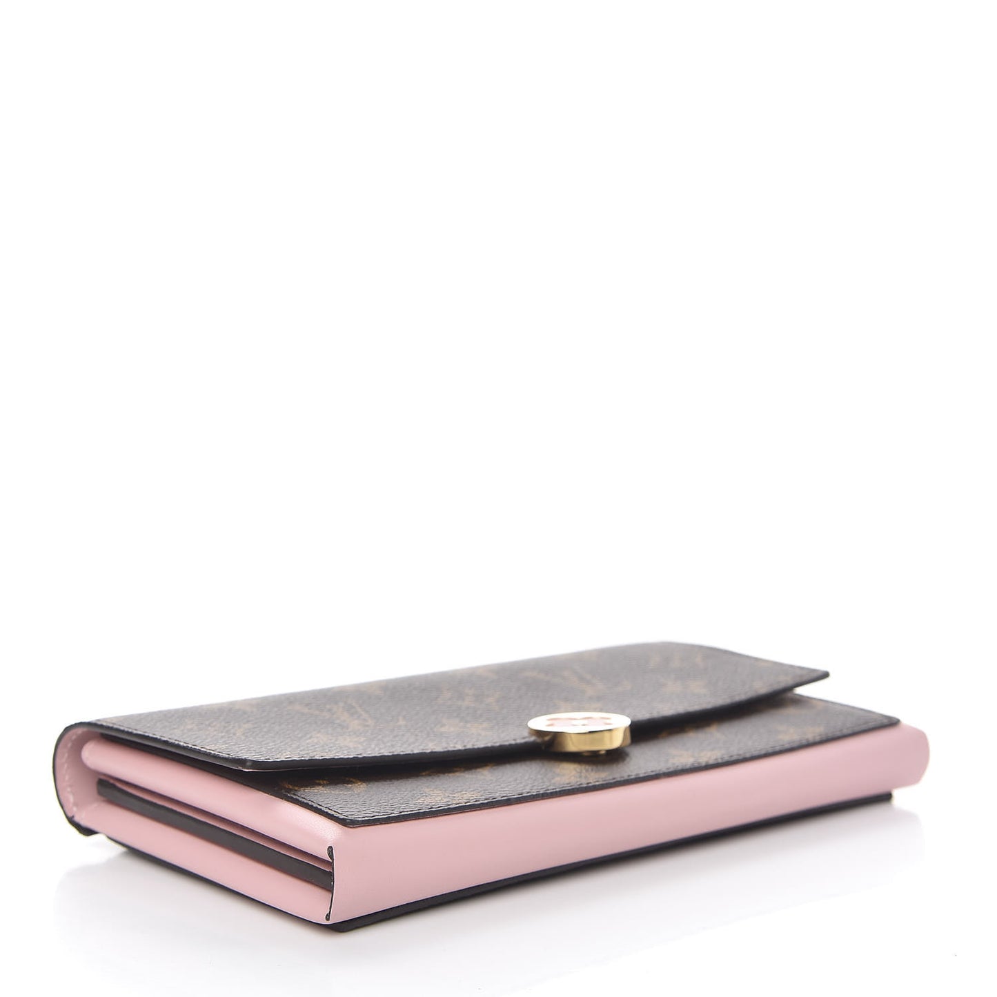 Monogram Flore Wallet Rose Ballerine
