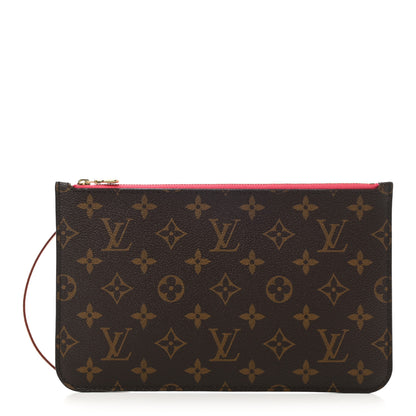 Louis Vuitton Monogram Neverfull MM GM Pochette Grenade 1 of 7