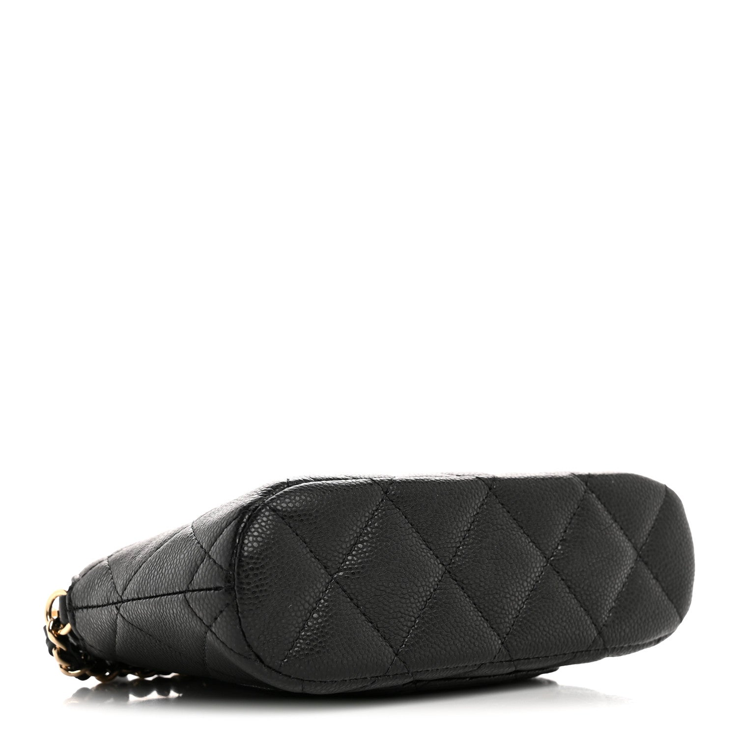 Chanel Caviar Quilted Classic Clutch With Chain Black 4 of 10
