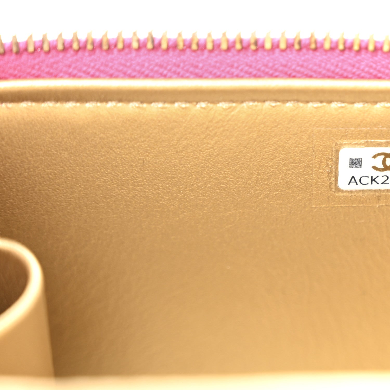 Chanel Lambskin Quilted Pearl Crush Mini Vanity Case With Chain Pink 6 of 10