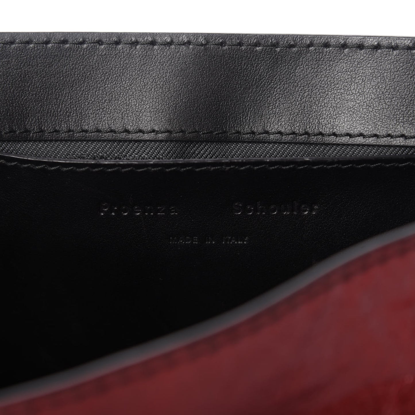 Crinkled Calfskin PS1 Mini Zip Crossbody Brick