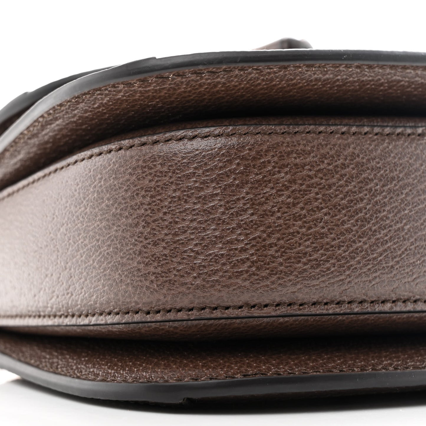 Monogram Jumbo GG Textured Dollar Calfskin Web Mini Bamboo 1947 Top Handle Bag Camel Ebony New Acero