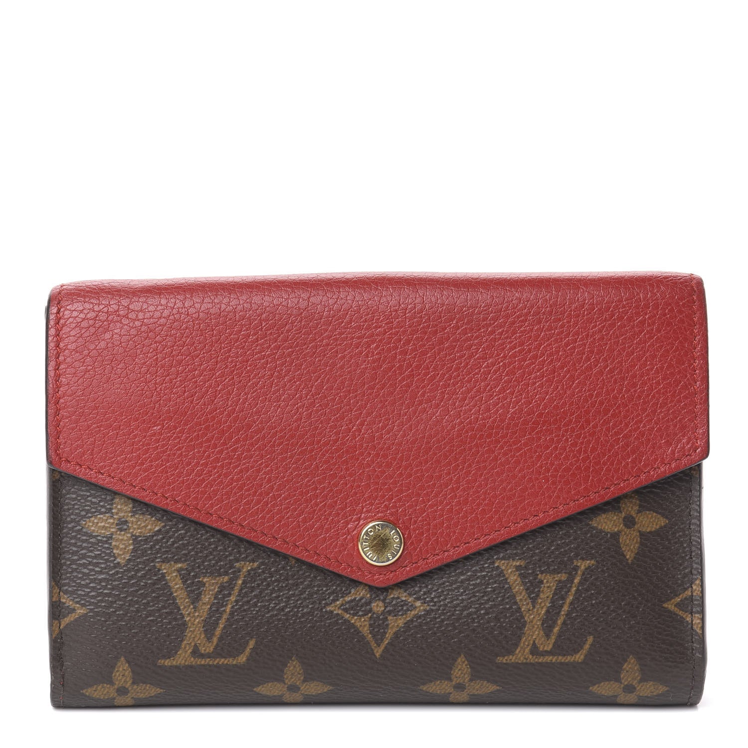 Louis Vuitton Monogram Pallas Compact Wallet Cherry 1 of 5